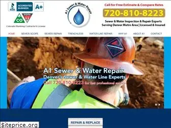 a1sewerandwaterrepair.com