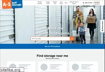 a1storage.com