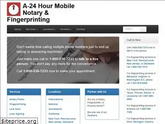 a24hournotary.com