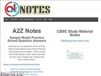 a2znotes.com