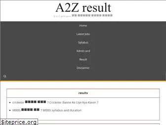a2zresult.com