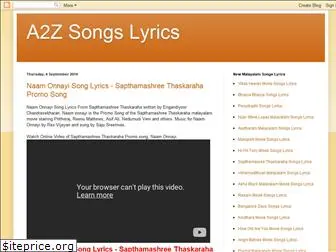 a2zsonglyric.blogspot.in