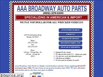 aaabroadwayautoparts.com