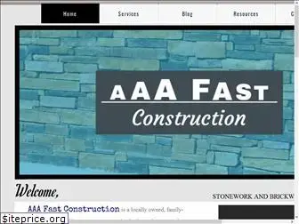 aaafastconstruction.com