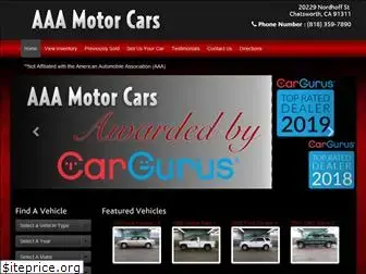 aaamotorcars.com