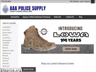 aaapolicesupply.com