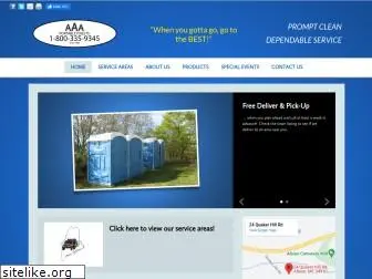 aaaportabletoilets.com