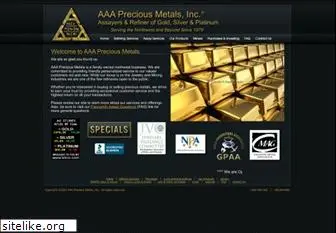 aaapreciousmetal.com