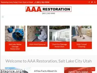 aaarestorationutah.com