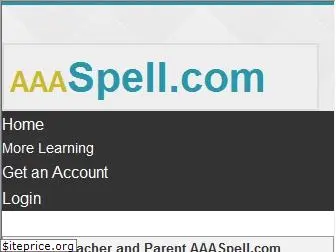 aaaspell.com