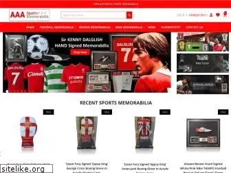 aaasportsmemorabilia.co.uk