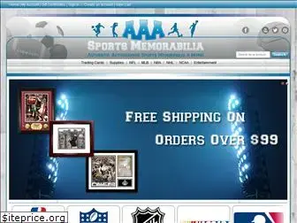 aaasportsmemorabilia.com