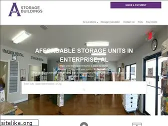 aaastoragebuildings.com