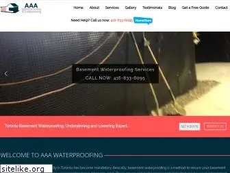 aaawaterproofing.ca