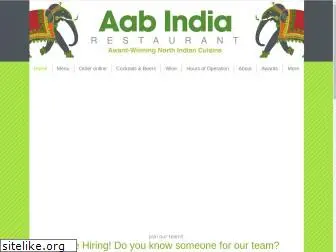 aabindiarestaurants.com