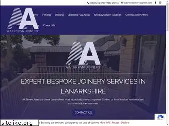 aabrownjoinery.com