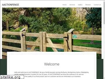 aactionfence.com