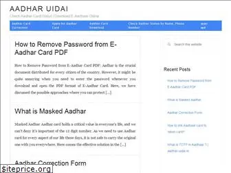 aadhar-uidai.in