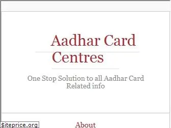 aadharcardcenters.info