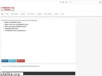 aadharcardforum.com