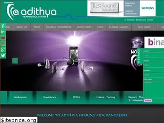 aadithyahearingaid.com