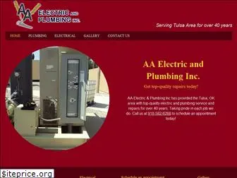 aaelectricandplumbing.com