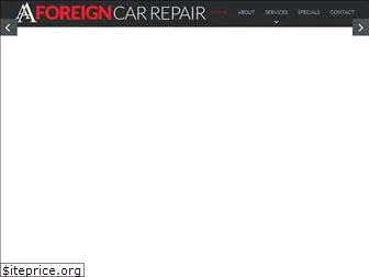 aaforeigncarrepair.com