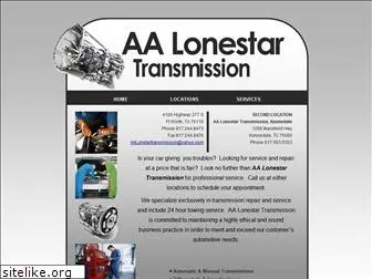 aalonestartransmission.com