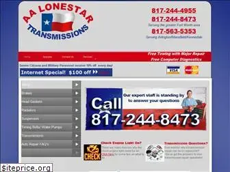 aalonestartransmissions.com