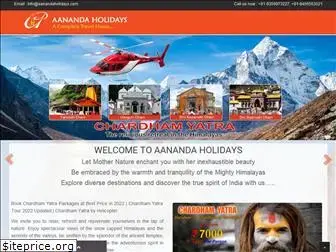 www.aanandaholidays.com