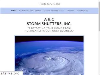 aandcstormshutters.com