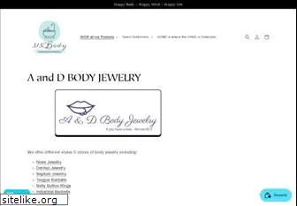 aanddbodyjewelry.com