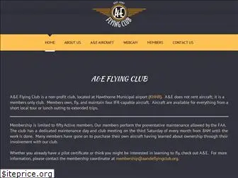 aandeflyingclub.org