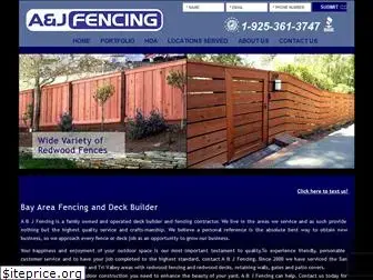 aandjfencing.com