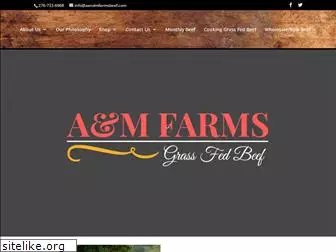 aandmfarmsbeef.com