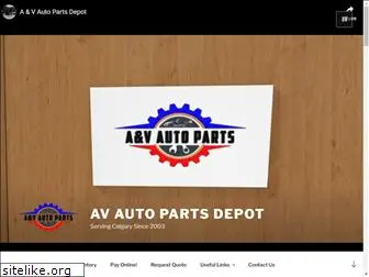 aandvautoparts.com