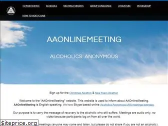 aaonlinemeeting.net