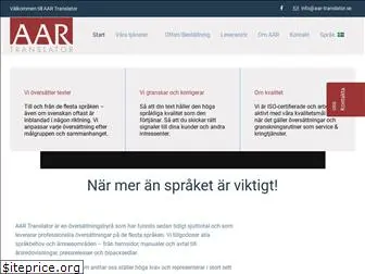 aar-translator.se