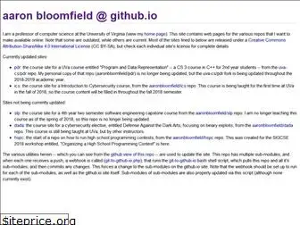 aaronbloomfield.github.io