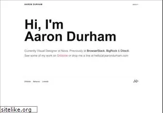 aarondurham.com