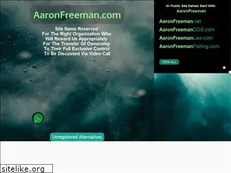 aaronfreeman.com