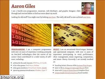 aarongiles.com