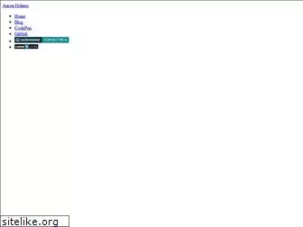 aaronholmes.net