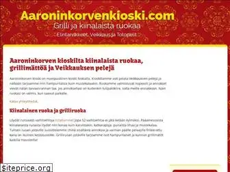 aaroninkorvenkioski.com