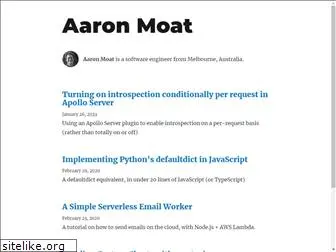 aaronmoat.com