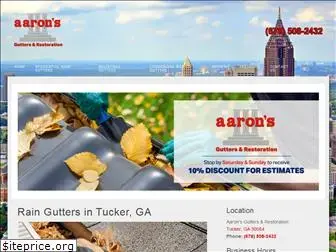 aarons-gutters.com