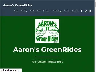 aaronsgreenrides.com