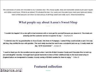 aaronssweetshop.ca