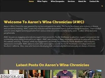 aaronswinechronicles.com