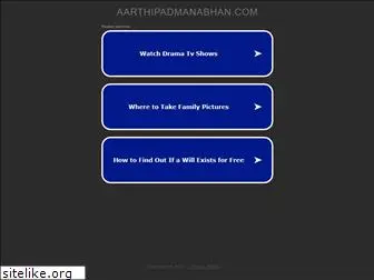 aarthipadmanabhan.com